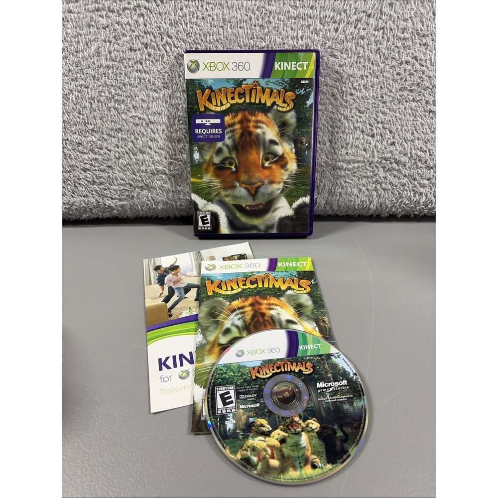 Kinectimals XBOX 360 Kinect CIB Complete - Box Damaged